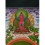 32.75" x 22.75"Shakyamuni Buddha Thangka Painting