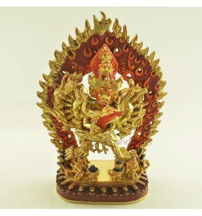 11.25" Meghsamvara(Yamantaka) Statue